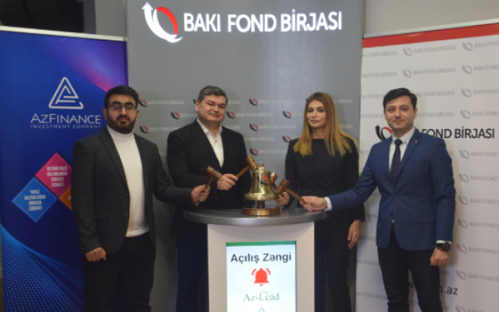 ”Az-Lead” istiqrazlarının “Açılış Zəngi” mərasimi keçirildi, ticarətinə başlandı